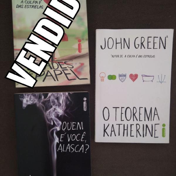 Combo 2 livros John Green