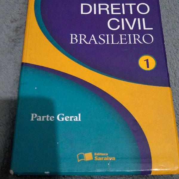 Direito Civil brasileiro parte geral 1.