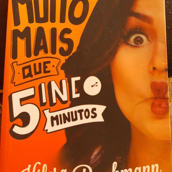 Livro Muito mais que 5 minutos