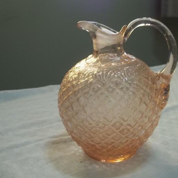 jarra - licoreira - vidro - bico de jaca - década de 20