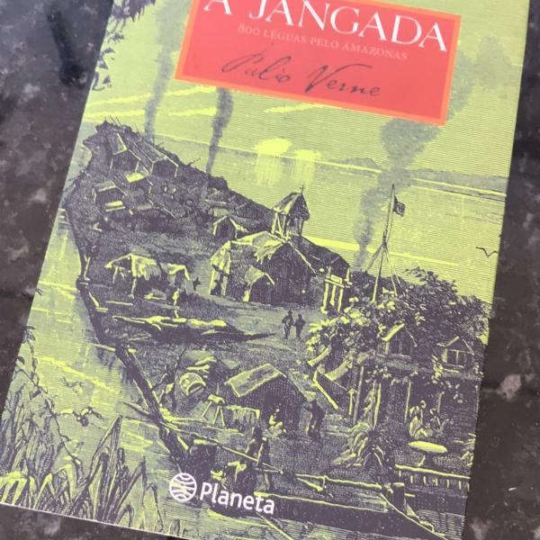 livro a jangada-800 léguas pelo amazonas, de júlio verne