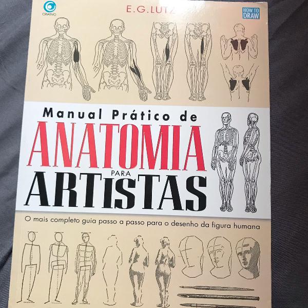 livro anatomia artística desenho