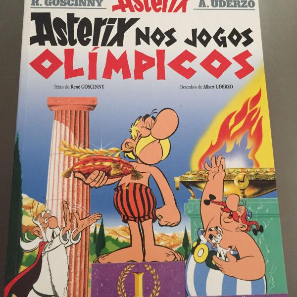 livro asterix nos jogos olímpicos