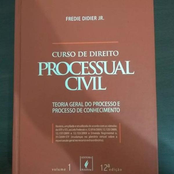 livro curso de direito processual civil teoria geral vol 1