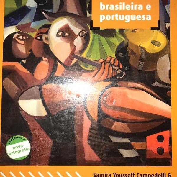 livro de literatura brasileira e portuguesa volume único