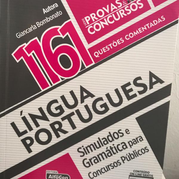 livro de língua portuguesa alfacon