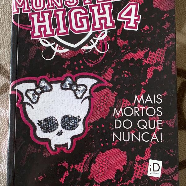 livro infantil monster high 4