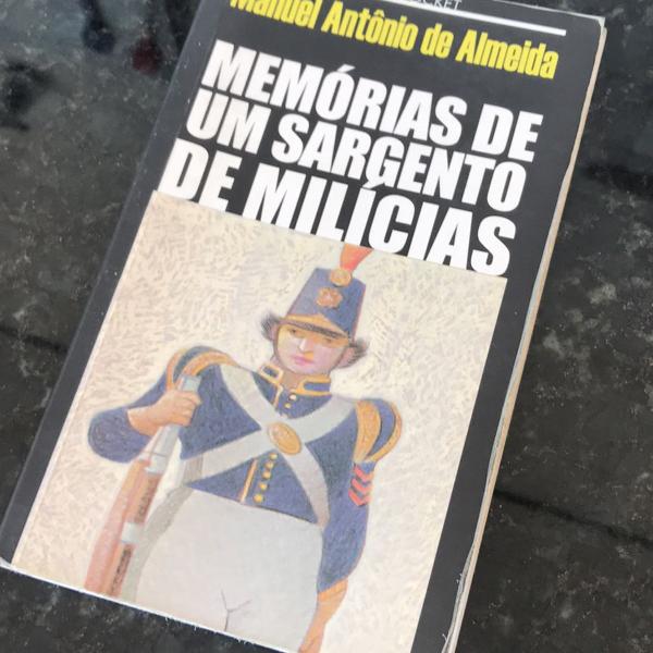 livro memórias de um sargento de milícias