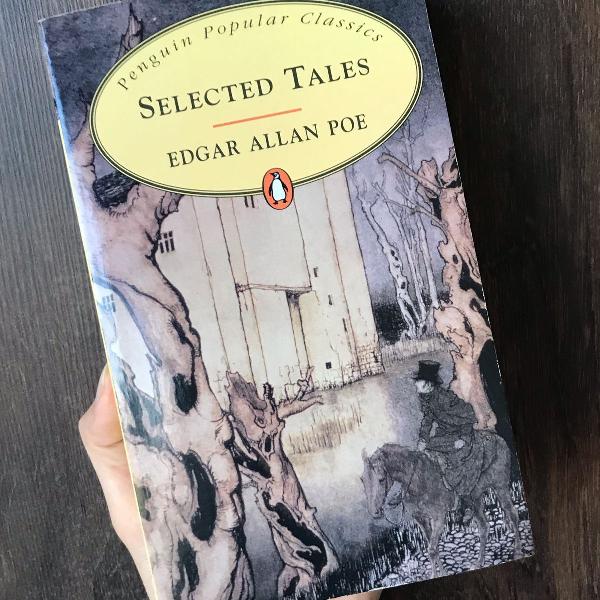 livro: selected tales by edgar allan poe - penguin popular
