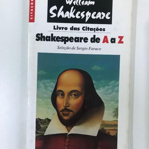 livro "shakespeare de a a z"