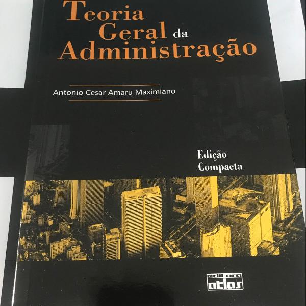 livro - teoria geral da administração