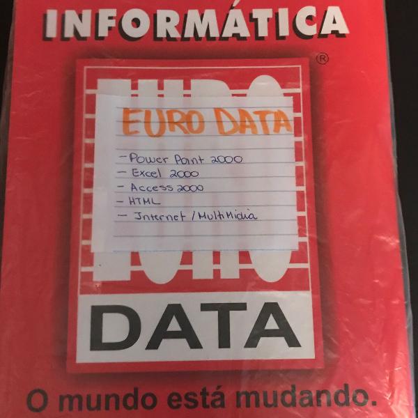 livros de informática - euro data