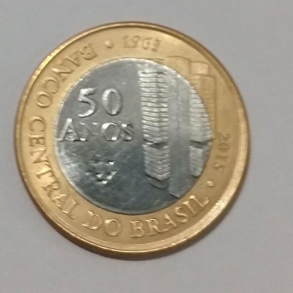 moeda numismática de 2015 Real