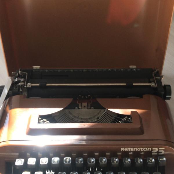 máquina escrever remington