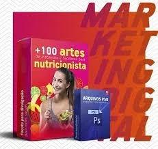 Artes Para Nutricionistas, Para Redes Sociais + Legenda