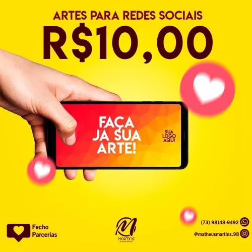 Artes Para Redes Sociais - Flyer, Logotipo, Banners, Folders