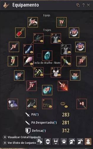 Black Desert Sa Witch Lv62 283ap 2.500 Reais Ou 600 Dolares