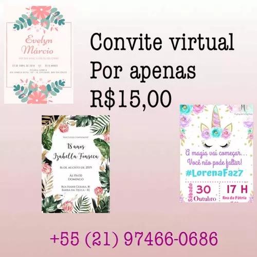 Convite Virtual E Cartão De Visita