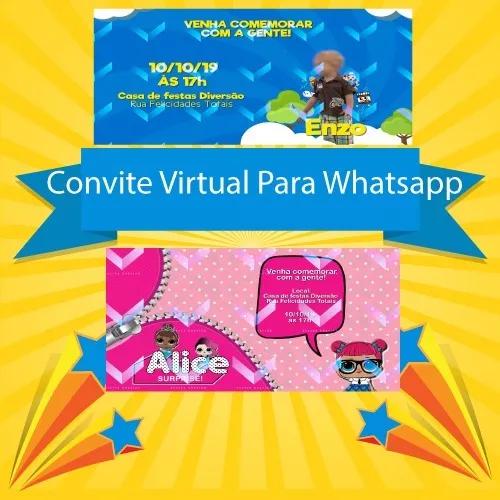 Convite Virtual Para Whatsapp