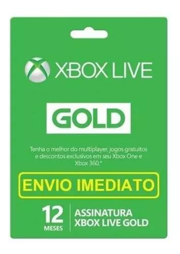 Live Gold 12 Meses E 3 Meses