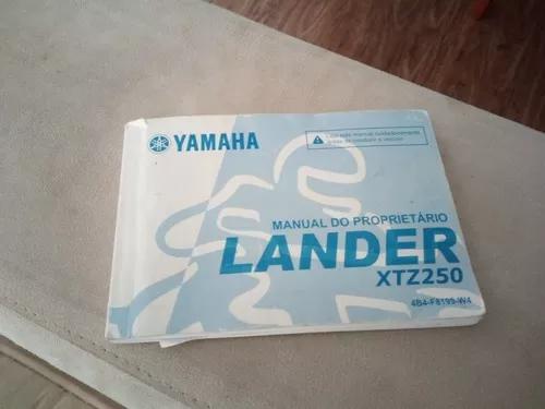 Manual Yamaha Lander 2010