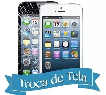Troca De Tela Display Lcd + Tela Original iPhone 6 6s E Plus