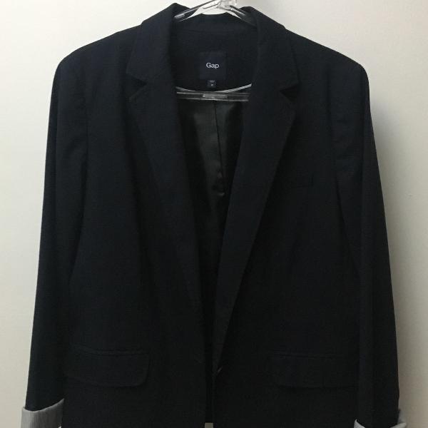 blazer azul gap