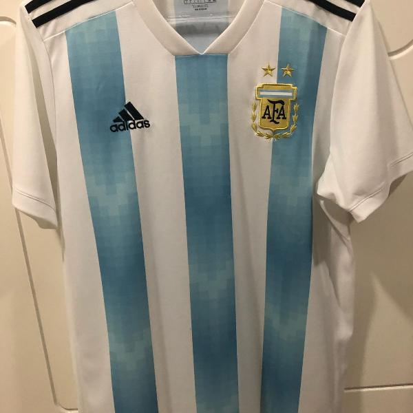 camisa da seleção argentina masculina 2018