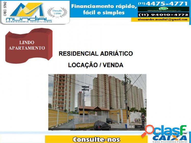 APARTAMENTO COM CONDOMINIO - Aluguel - Santo Andre - SP - JD