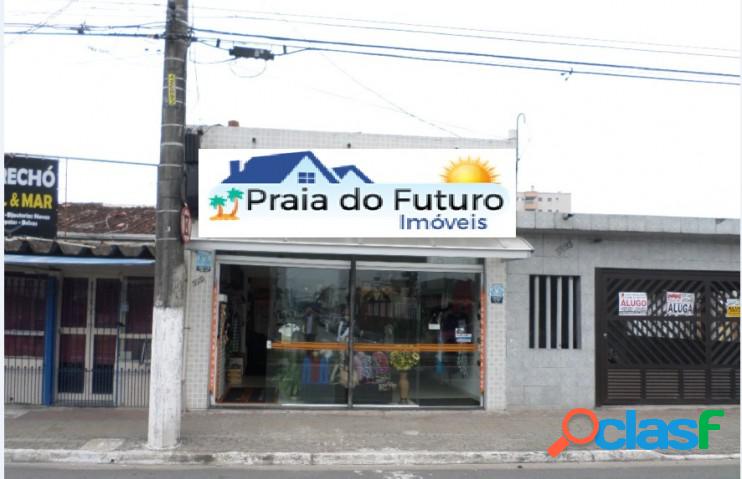 Salão Comercial - Aluguel - Praia Grande - SP - Aviacao)