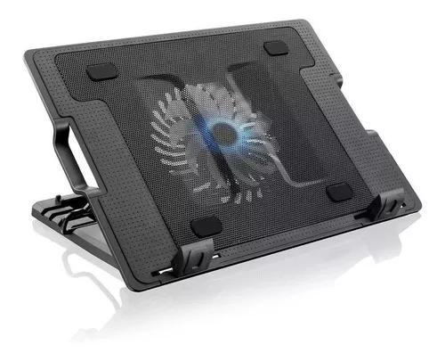 Base Cooler P/ Notebook C Suporte Vertical Led Kp9013