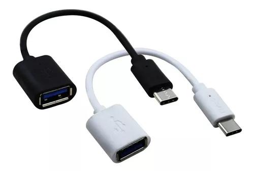 Cabo Adaptador Tipo C Otg Usb Para Celular E Tablet