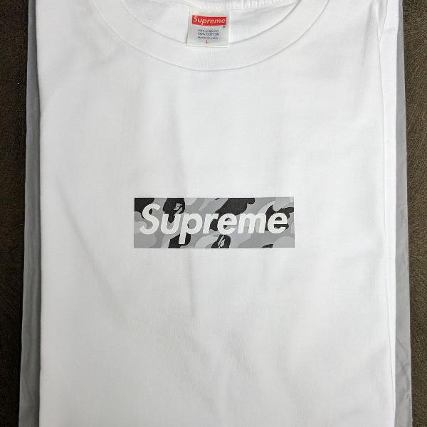 Camiseta Supreme X Bape Bogo