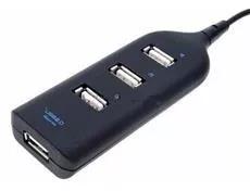 Carregador Adaptador Usb 4 Portas Hub Extensor Ampliador Usb