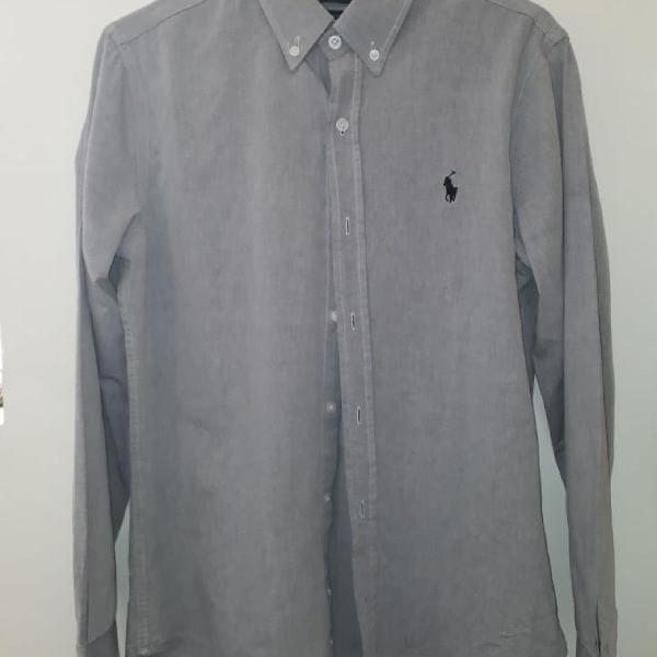 Ralph Lauren, camisa cinza