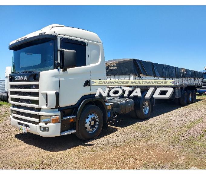 Scania 114 380 4X2 2006 + Carreta Graneleira Randon 2005