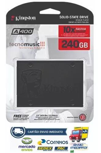 Ssd Kingston 240gb A400 2,5 Original Lacrado - Imediato