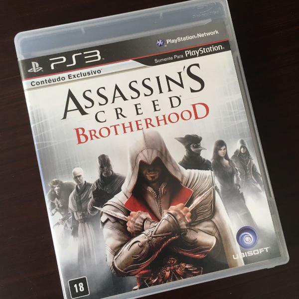 jogo ps3 assassins creed brotherhood