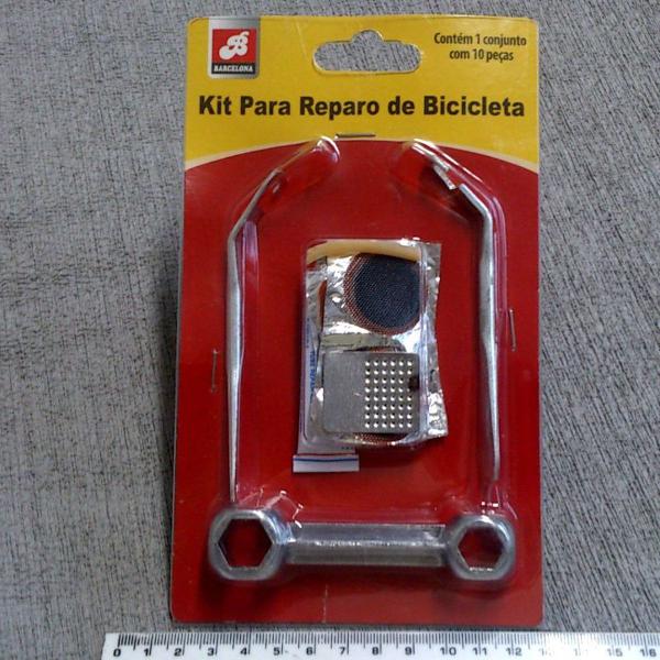 kit para reparo de bicicleta