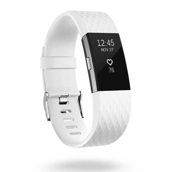 pulseira fitbit charge 2 branco relógio p avulso