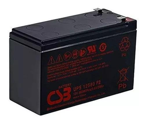 4pcs Bateria Csb 12v 9ah Hr1234w F2 Sms Apc Alarme No Break