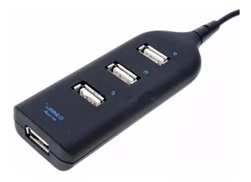 Adaptador Usb 4 Portas Hub Extensor Ampliador Usb