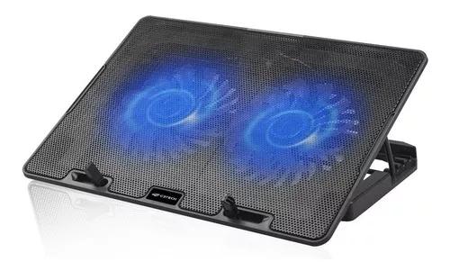 Base Notebook C/ Cooler C3tech Nbc-50bk 2 Cooler Led Azul