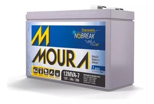 Bateria Estacionária Para Nobreak Moura 12mva-7