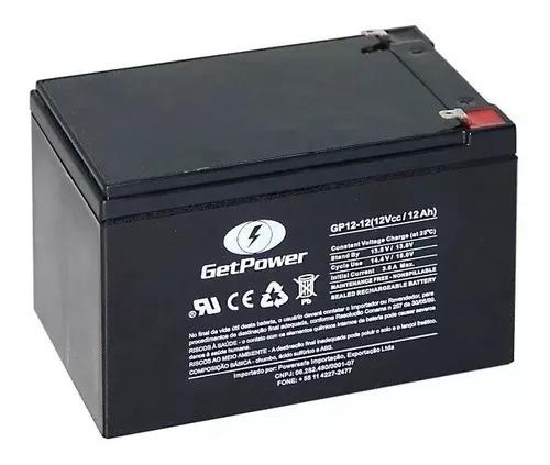 Bateria Estacionária Vrla (Agm) Getpower 12v 12ah Gp12-12