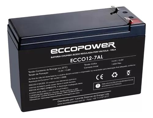Bateria Selada 12v X 7ah Vrla Alarme Elétrica Cftv Roteador