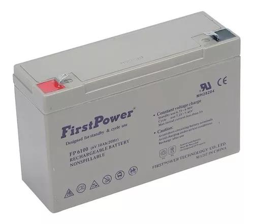Bateria Selada 3fm-10(6v10ah/20hr) Do Carro Mini Bmw + Nf