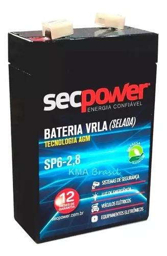 Bateria Selada 6v 2.8ah Wp