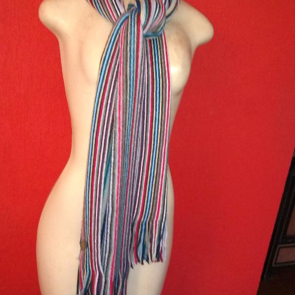 Cachecol multicolorido