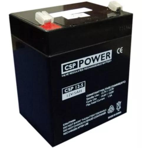 Kit 2 Bateria Csp Power 5ah 12v Selada Nobreak Brinquedo 4,5